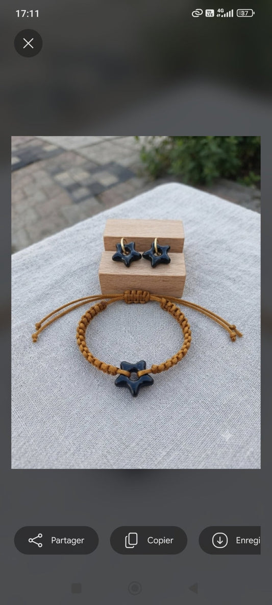 La Parure "Étoile Bohème" ✨ - Créa.Bijoux